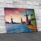 Zaandam Mills Canvas Print Large Picture Wall Art