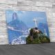 Rio De Janeiro With Christ The Redeemer Canvas Print Large Picture Wall Art