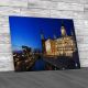 Panoramic View Of The Three Graces In Liverpool Canvas Print Large Picture Wall Art