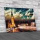 Big Ben At Sunset Canvas Print Large Picture Wall Art