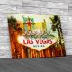 Fabulous Vegas Canvas Print Large Picture Wall Art