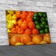 Colored Citrus Fruit Canvas Print Large Picture Wall Art