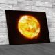 Sun From Space Canvas Print Large Picture Wall Art