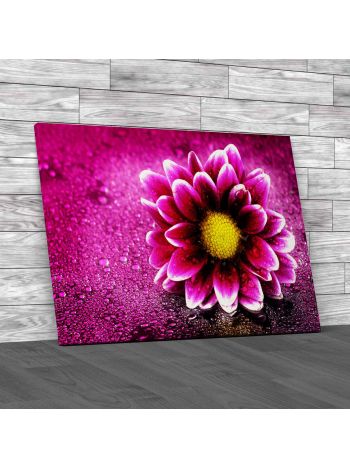 Fresh Floral Flower Canvas Print Large Picture Wall Art