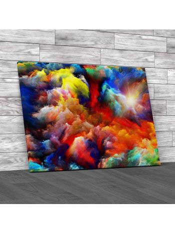 Mystical Fantasy Paintin Canvas Print Large Picture Wall Art