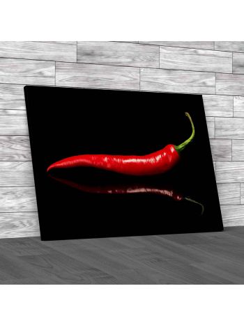 Hot Chili Chilli Kitchen Canvas Print Large Picture Wall Art