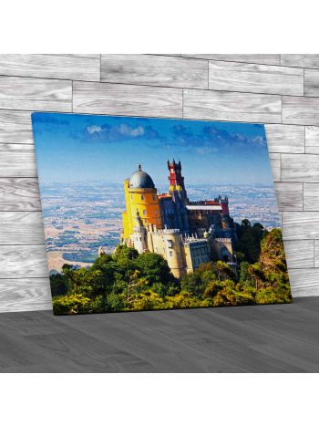 Pena National Palace Canvas Print Large Picture Wall Art