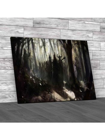 Legion In The Woods Canvas Print Large Picture Wall Art