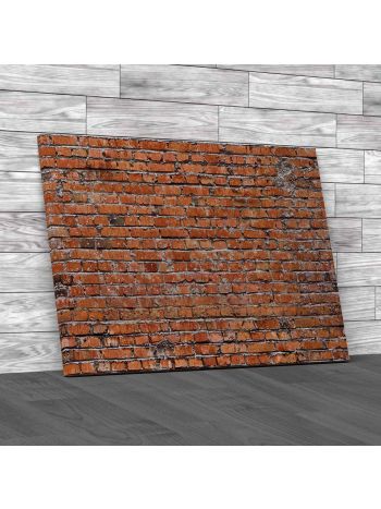 Seamless Red Bricks Canvas Print Large Picture Wall Art